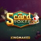 5 Card Poker game icon artwork